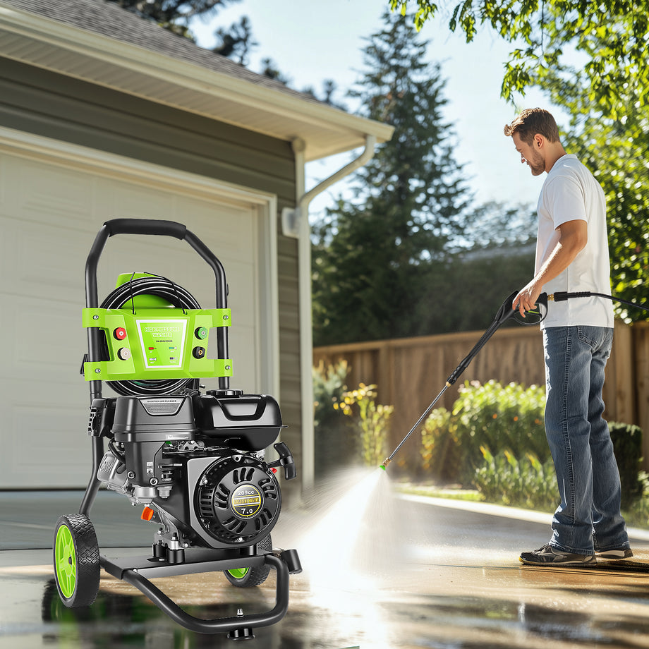 Gas Power Washer 209CC – Homdox