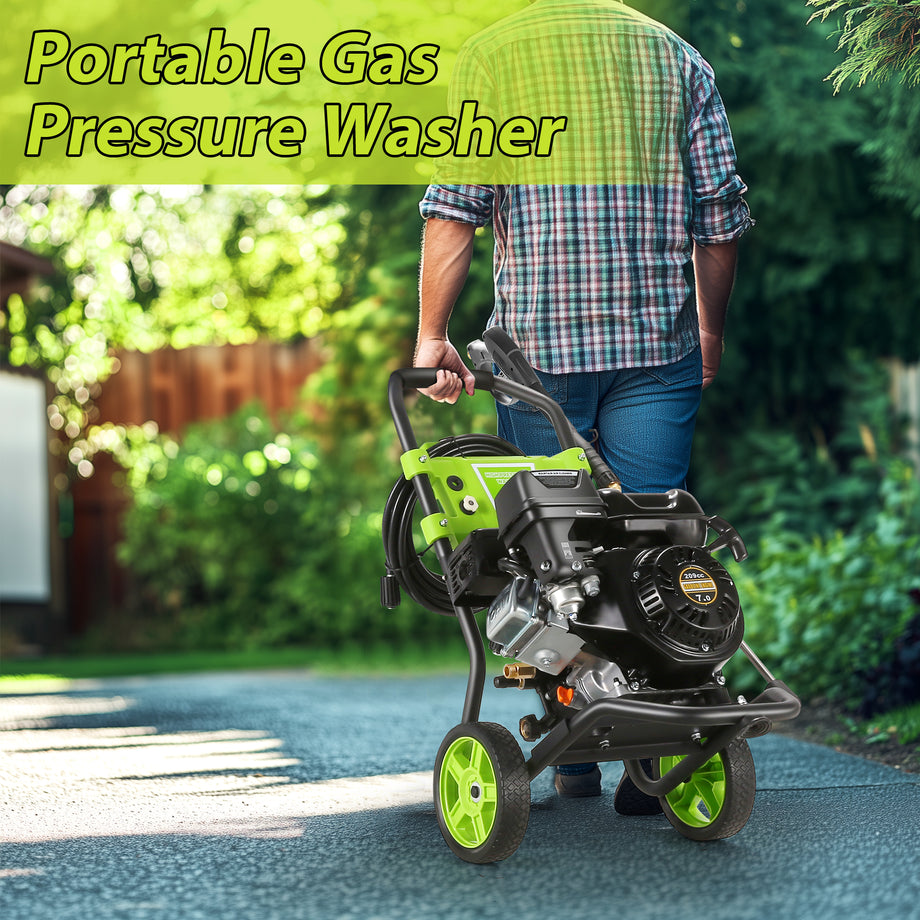 Gas Power Washer 209CC – Homdox
