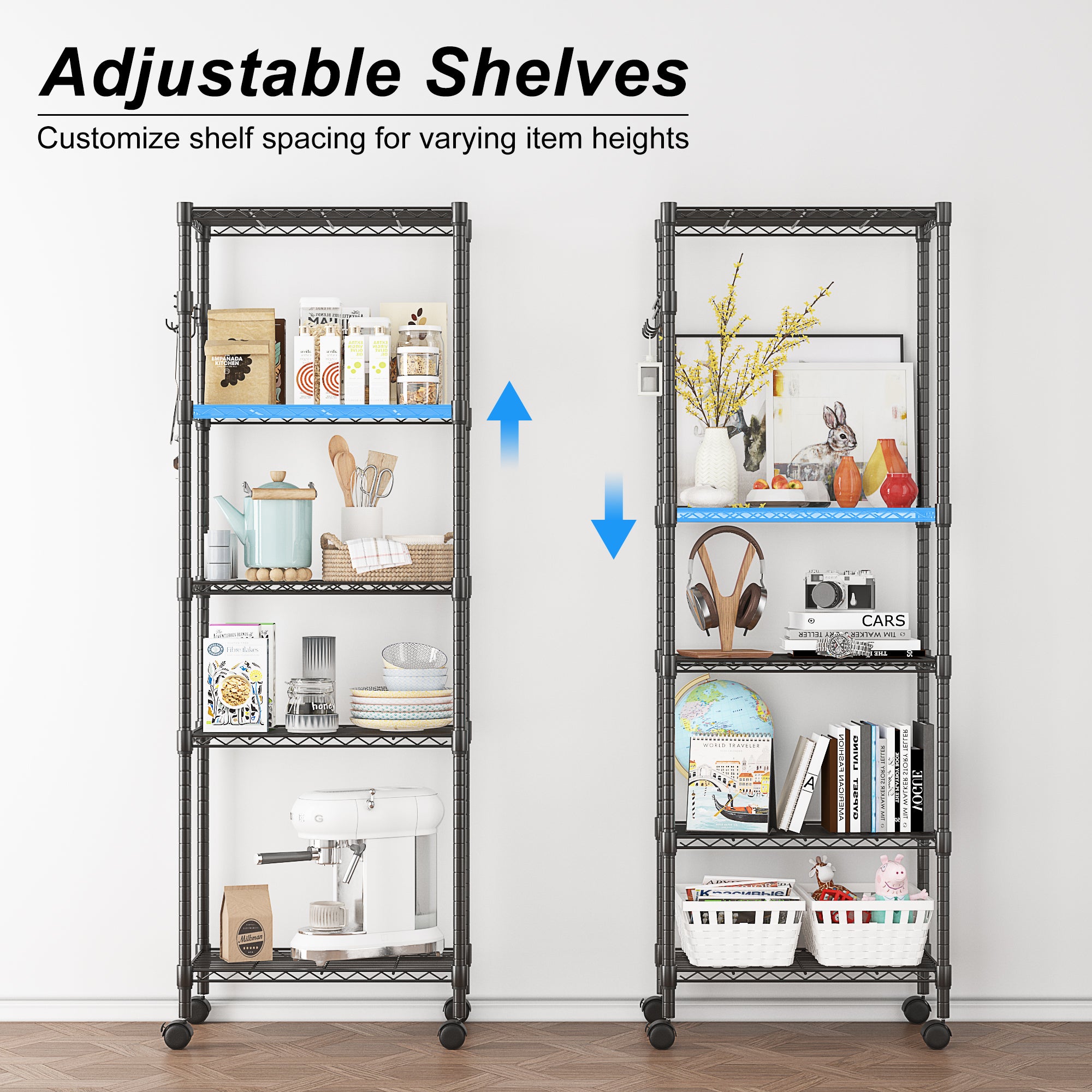 Adjustable Shelving Racks