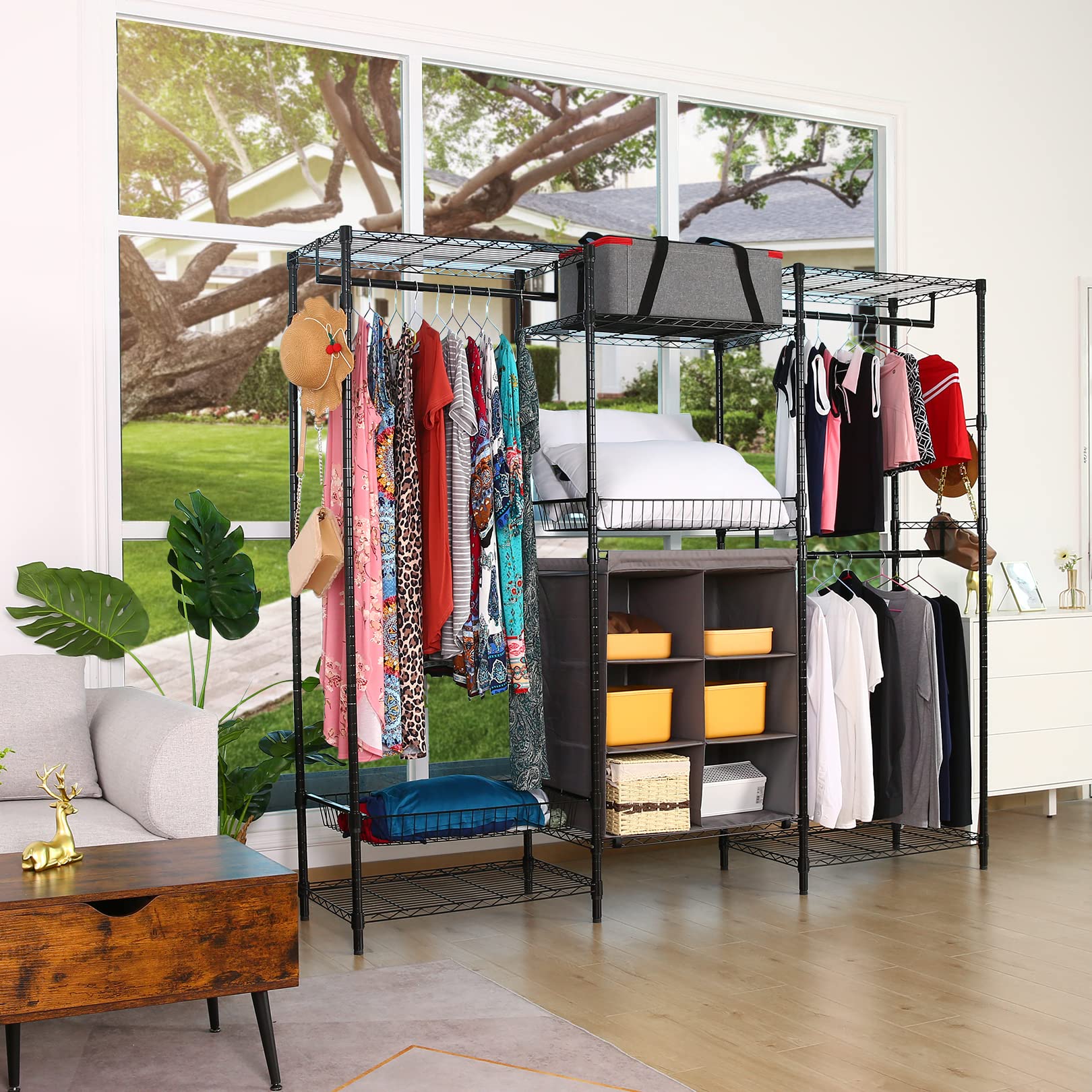 Closet System Heavy Duty Closet Shelf Closet Organizers The Home Depot