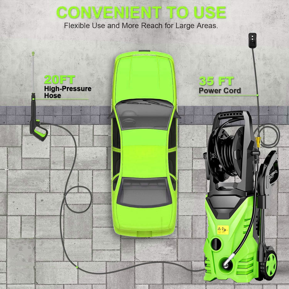 Homdox 3500 psi electric deals pressure washer